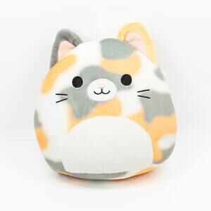 SQUISHMALLOWS Tahoe the Tortoiseshell Cat 8" Plush Orange Gray White‎ Kitty